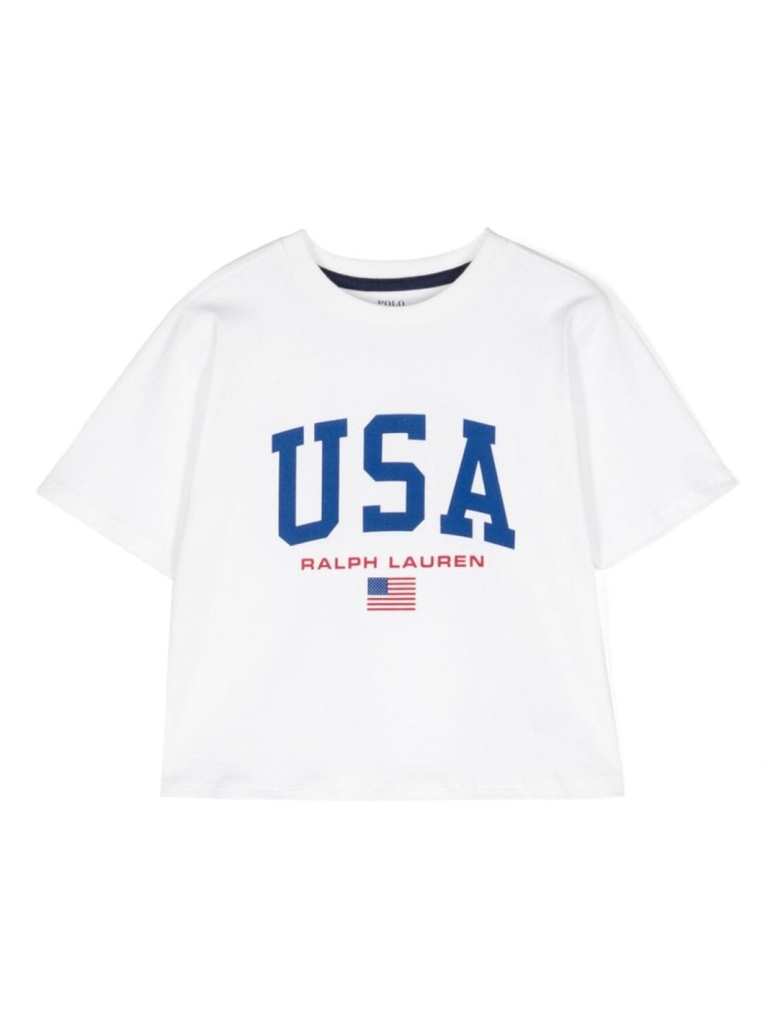 

Ralph Lauren Kids футболка из хлопка с логотипом, белый