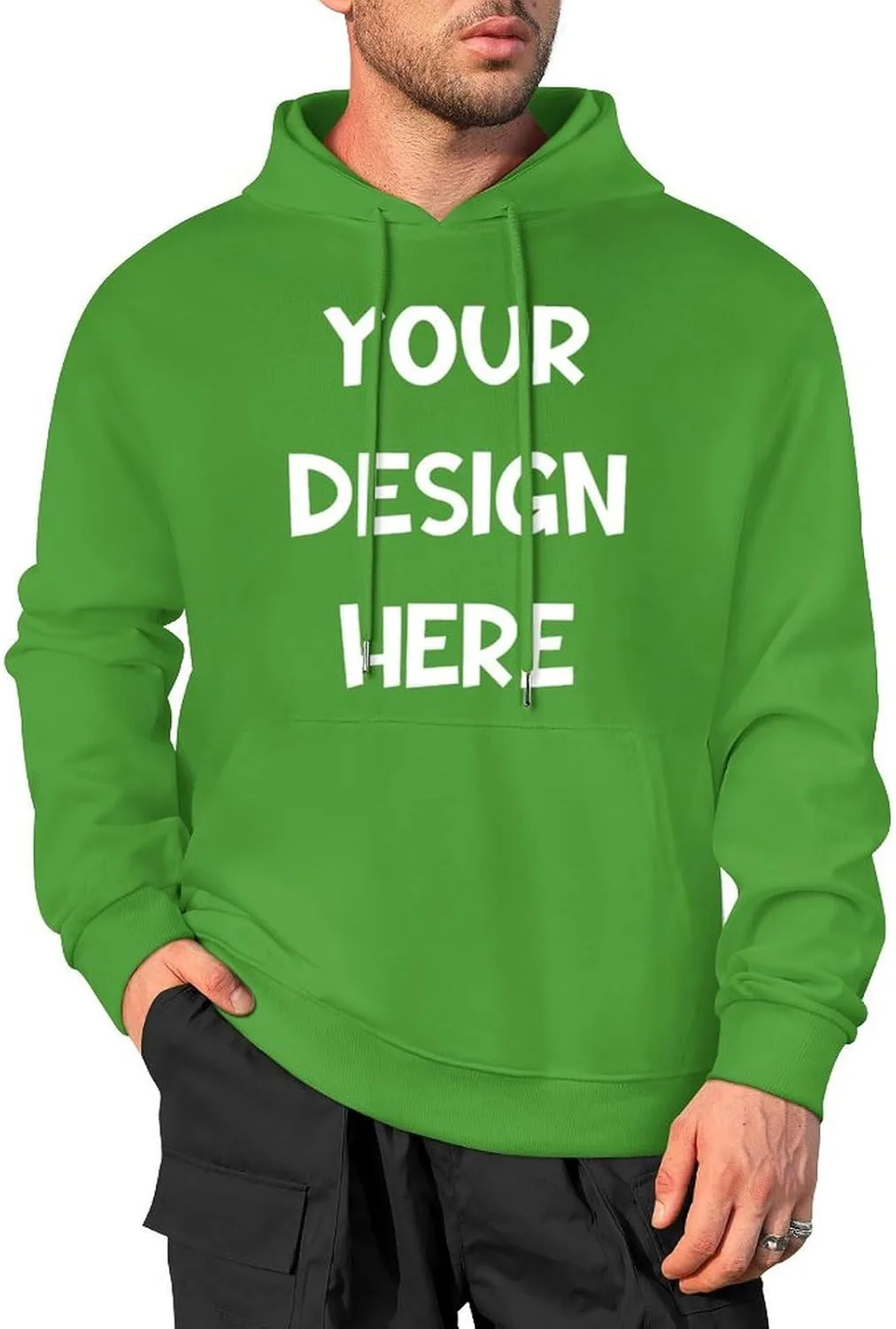 Мужская худи Custom, 24 цвета и 8 размеров