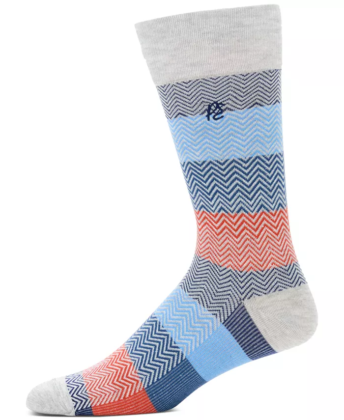 

Мужские носки Zig-Zag Perry Ellis Portfolio, серый