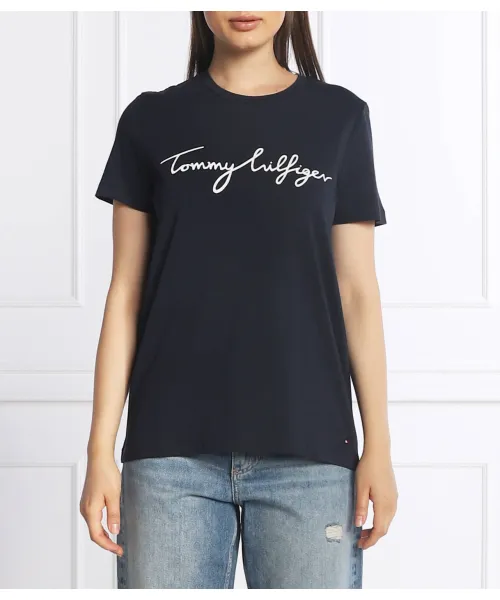 

Футболка Regular fit Tommy Hilfiger, синий