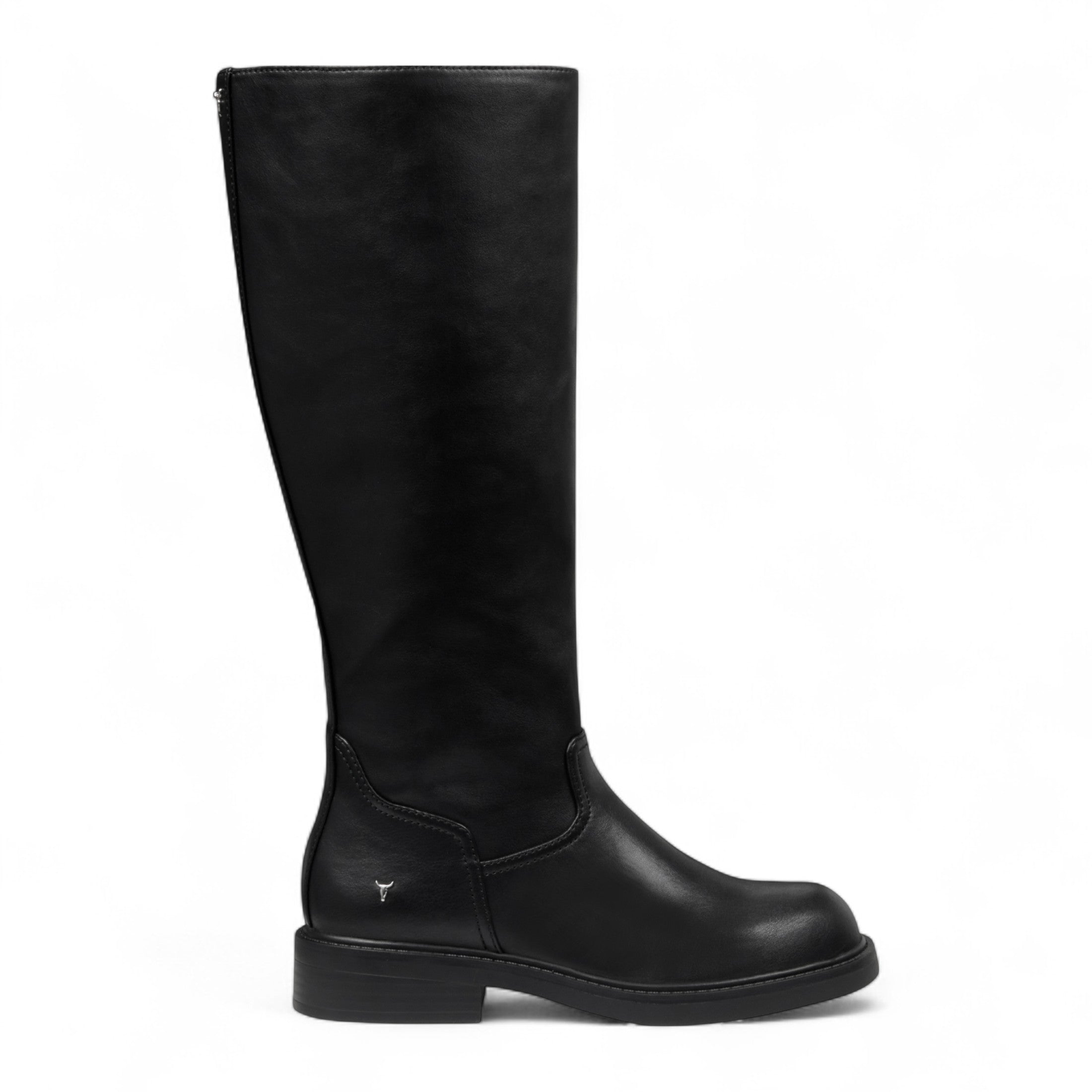 Windsorsmith Женские черные высокие сапоги до колена из искусственной кожи Blessing