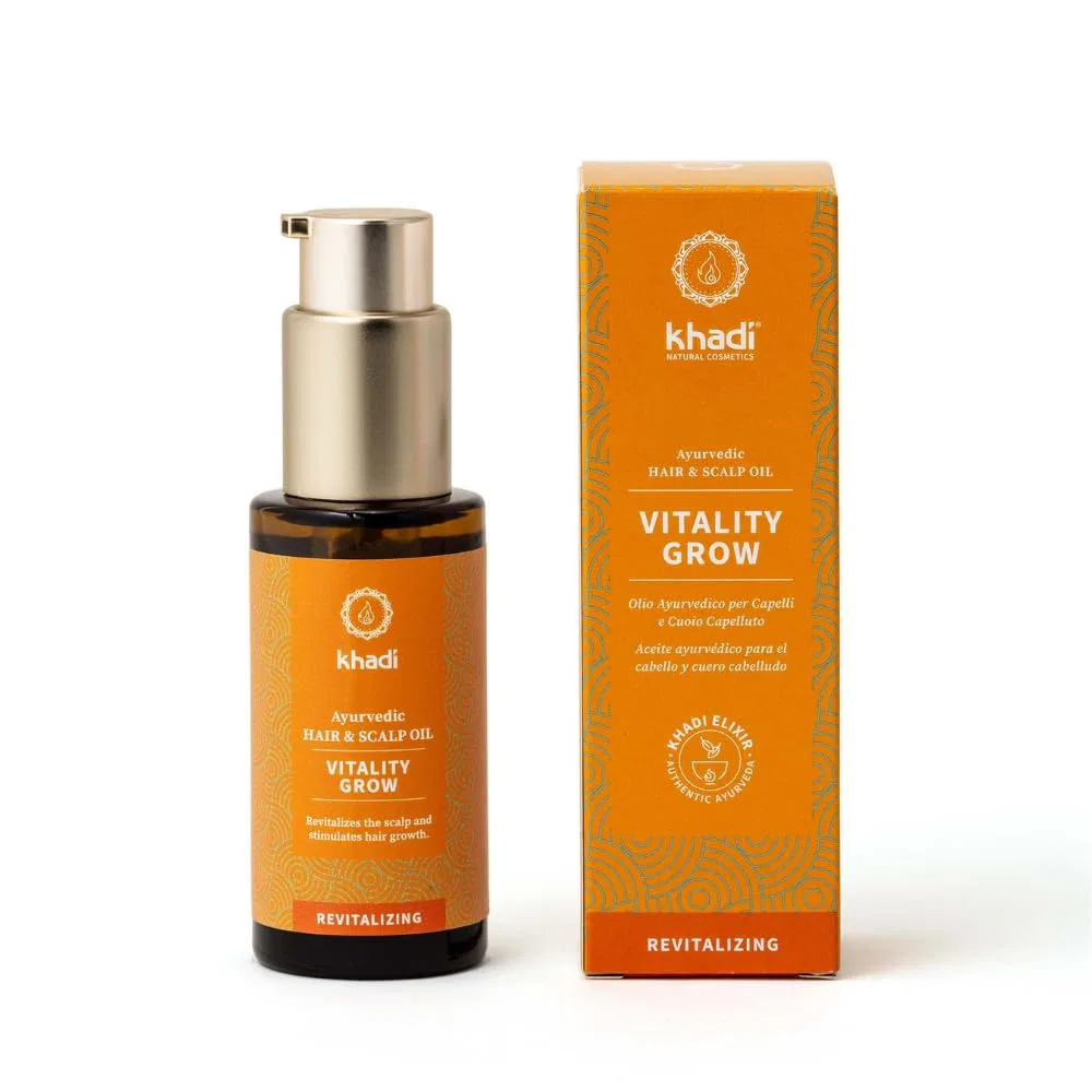 Масло для волос «Vitality Grow» с розмарином от Khadi Khadi