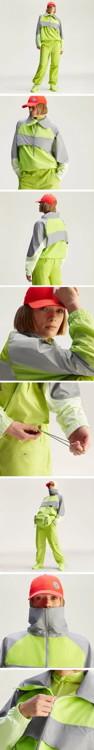 Женская куртка Adidas Stella TrueNature Pull-On цвета Glow — фото 4