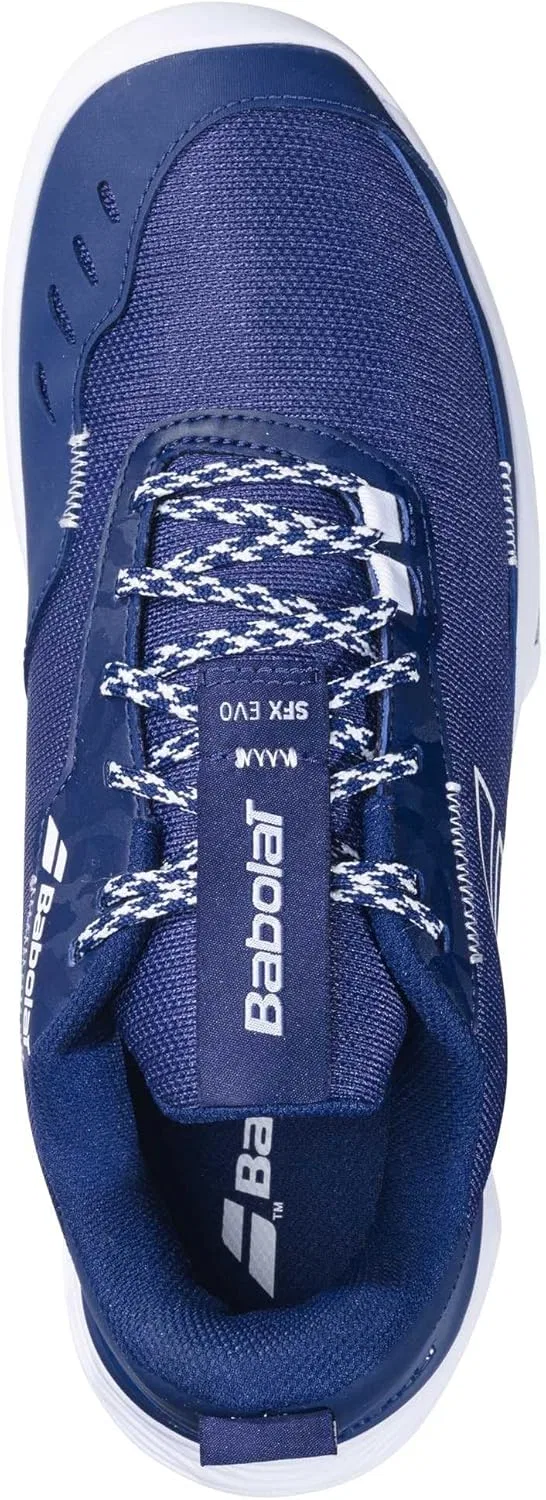 Кроссовки для тенниса Babolat, темно-синие/белые — фото 4