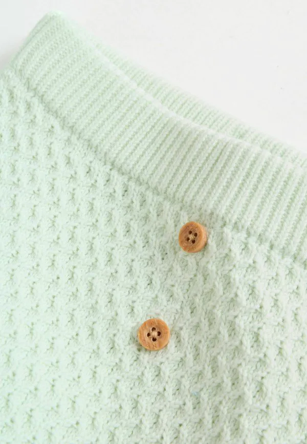 Кардиган стандартного кроя Next, Sage Green Crochet Animal — фото 4