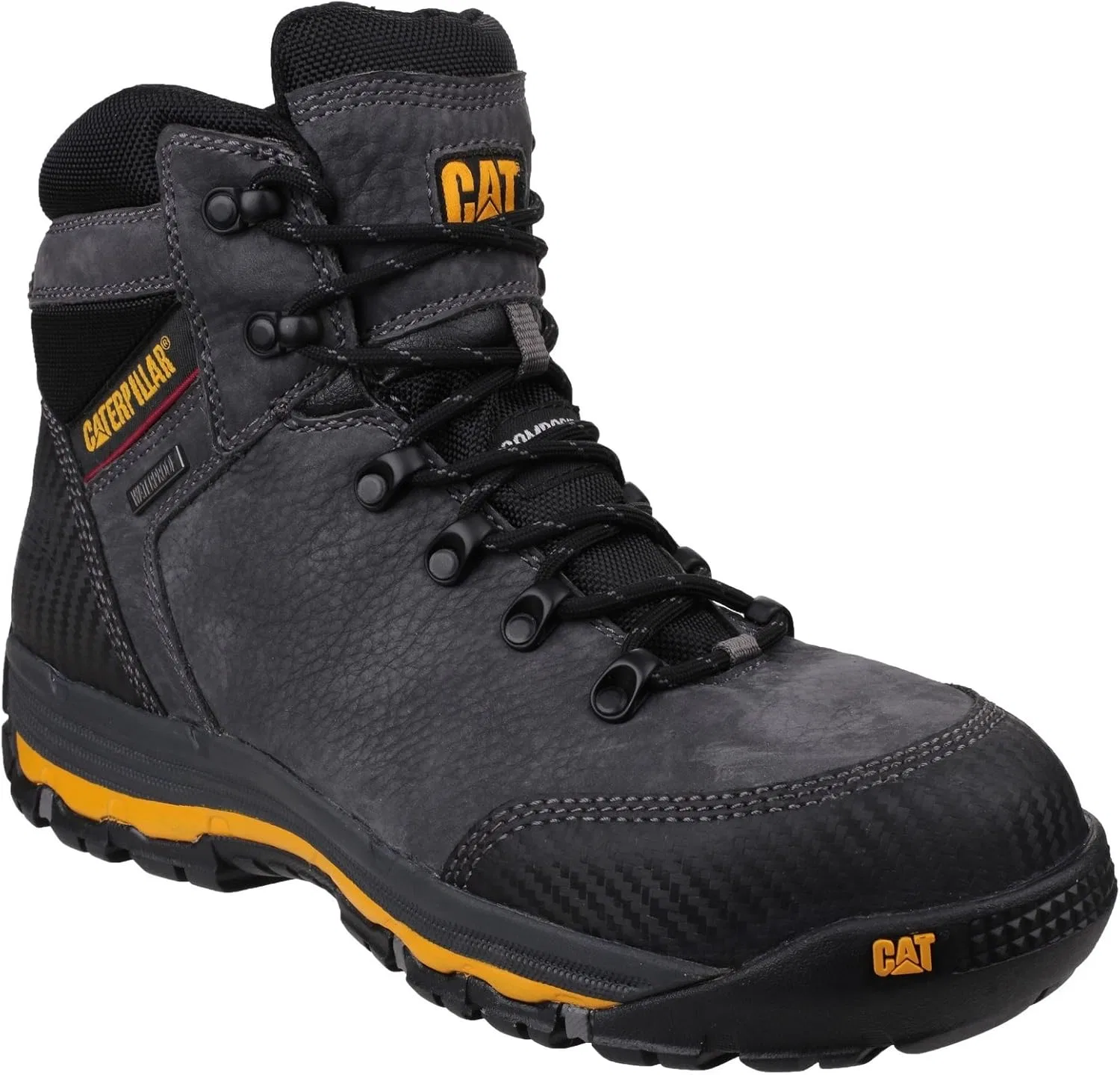 Мужские защитные ботинки Caterpillar Munising, Grey Grey Chiné 14