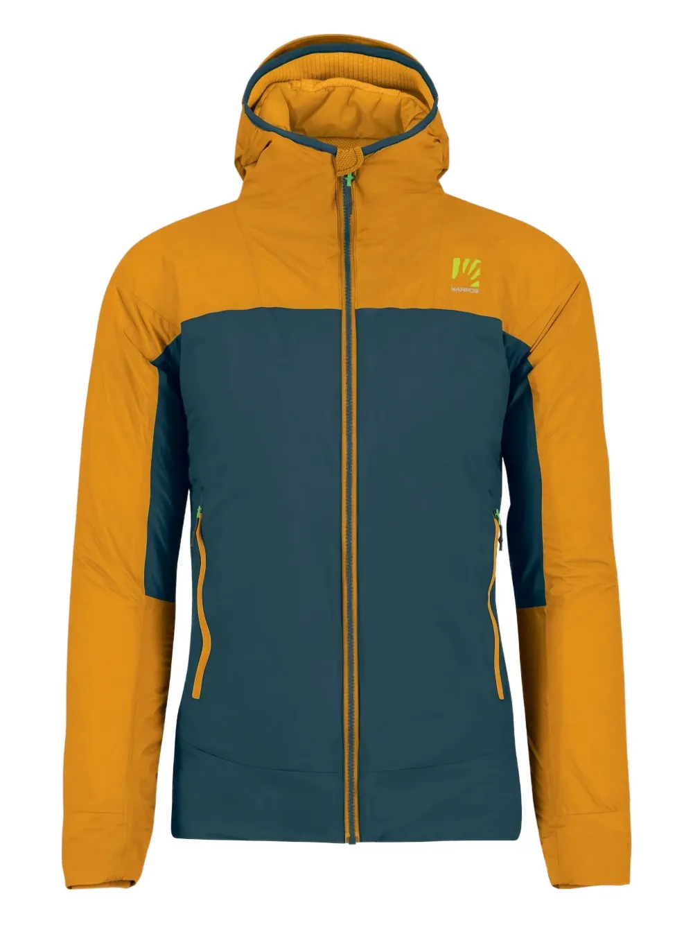 

Куртка в стиле колор-блок с капюшоном KARPOS, синий