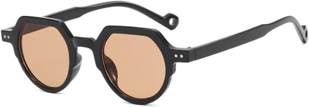 

Солнцезащитные очки с защитой от УФ-излучения UV400 | Овальные, градиентные, в стиле панк | для женщин и мужчин, для занятий спортом на открытом воздухе и вождения DSVIGF, Black-brown