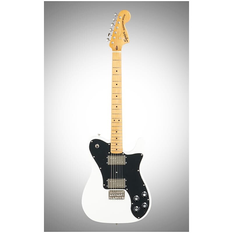 

Электрогитара Squier Classic Vibe '70s Telecaster Deluxe Electric Guitar, with Maple Fingerboard, Olympic White