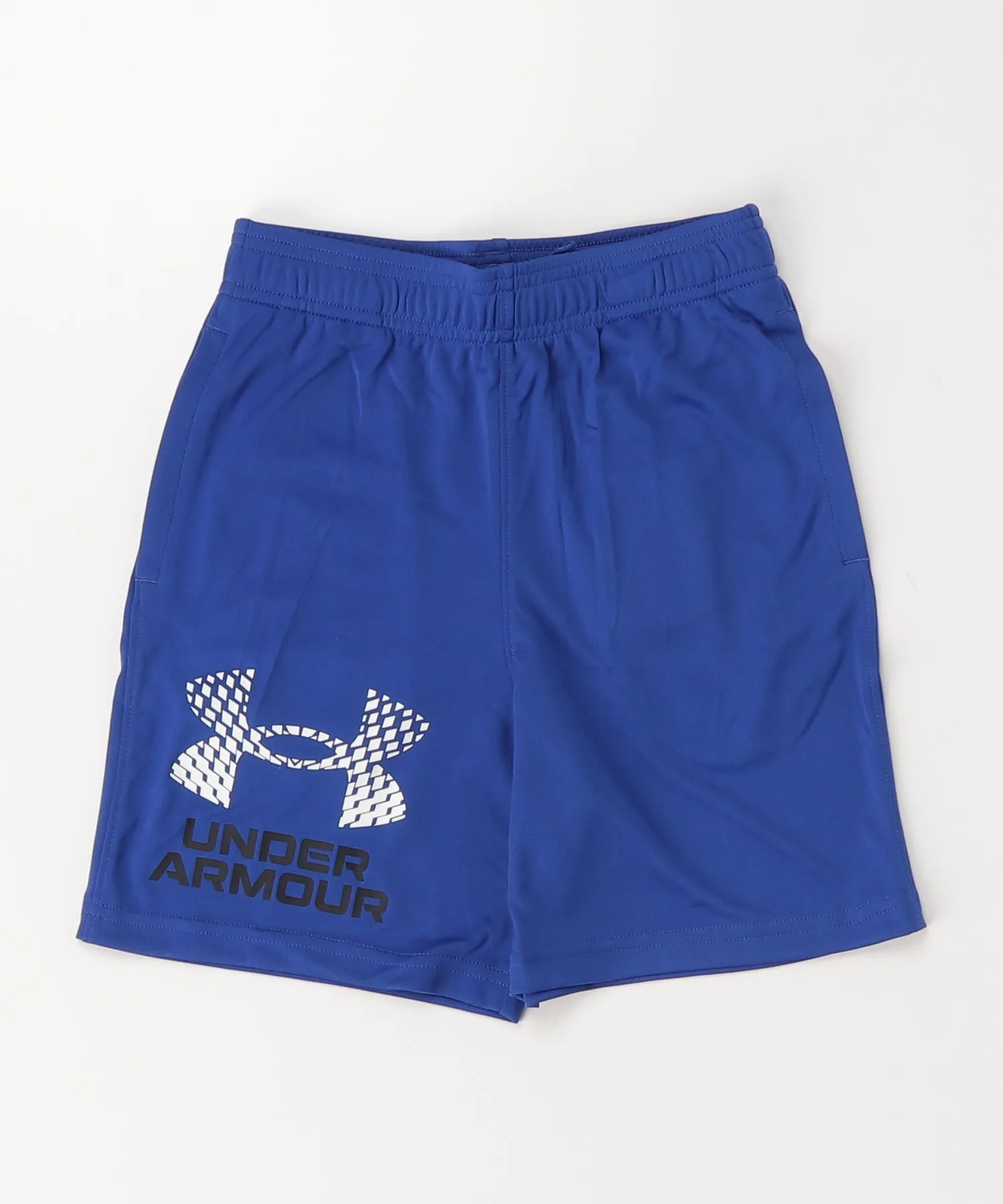 Шорты для детей из полиэстера UNDER ARMOUR UA TECH LOGO синие