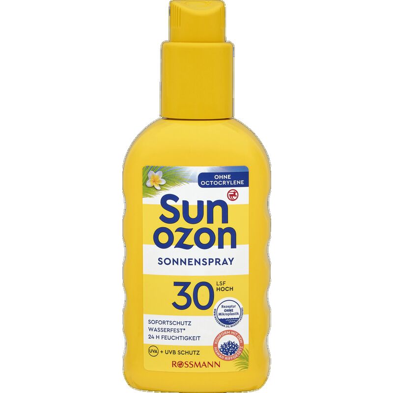 

Солнцезащитный спрей SPF 30 sunozon, 200 ml