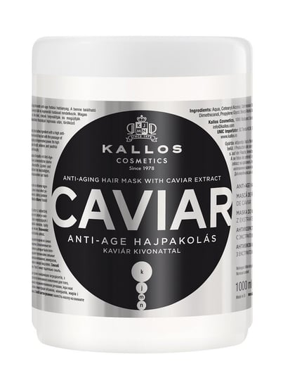 

Восстанавливающая маска для волос, 1000 мл Kallos, Caviar