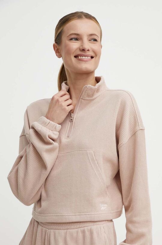 

Толстовка Wardrobe Essentials Reebok Classic, розовый