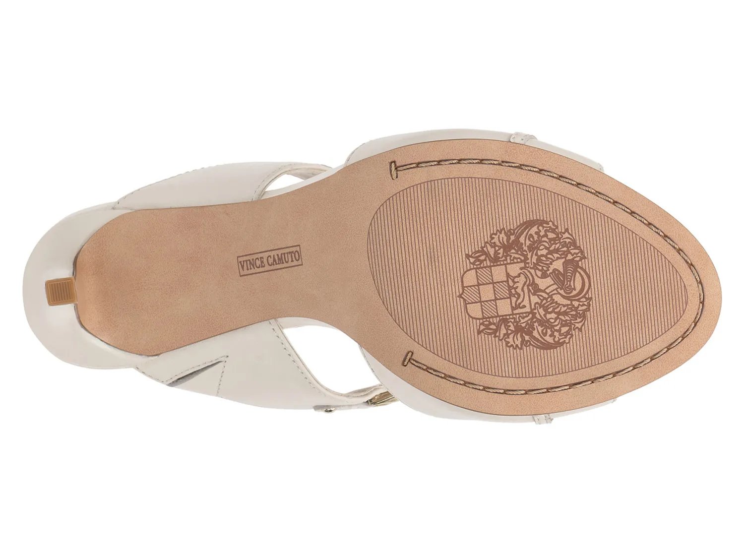 Сандалии Vince Camuto Ambra Sandal, Cream Leather — фото 3