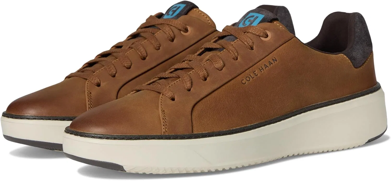 Мужские кроссовки Cole Haan Grandprø Topspin, Golden Honey Nubuck Oats