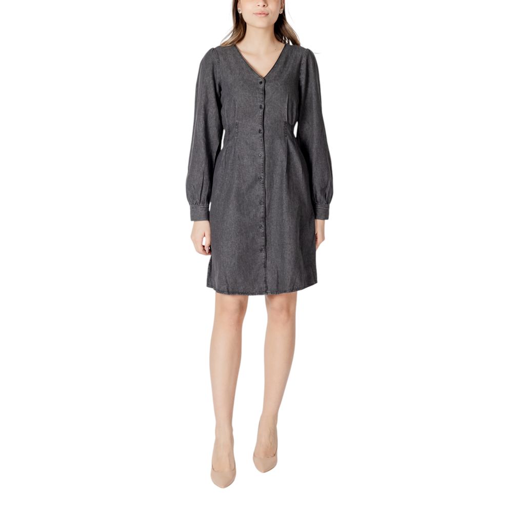 

Черные хлопковые шорты Ichi, черный