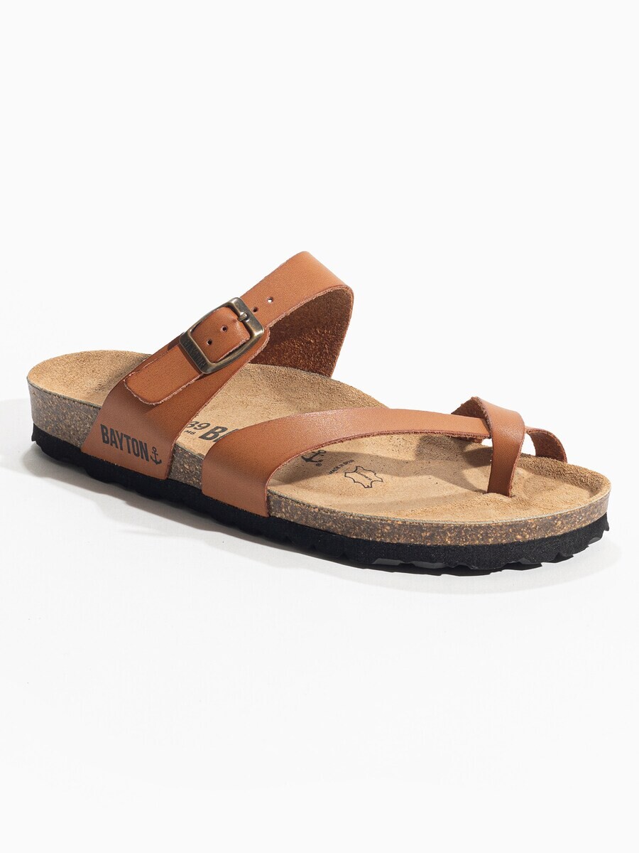 Сандалии с т-образным ремешком Bayton T-Bar Sandals Triade, цвет honey — фото 3