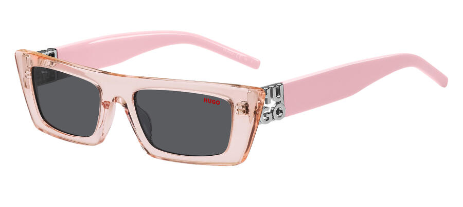 

HUGO BOSS Солнцезащитные очки Hugo HG 1256/S женские, размер 52/18/145