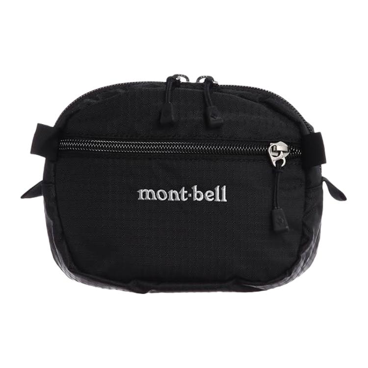 

MONTBELL Нейлоновый наплечный поясной рюкзак Regular Unisex черный, Black