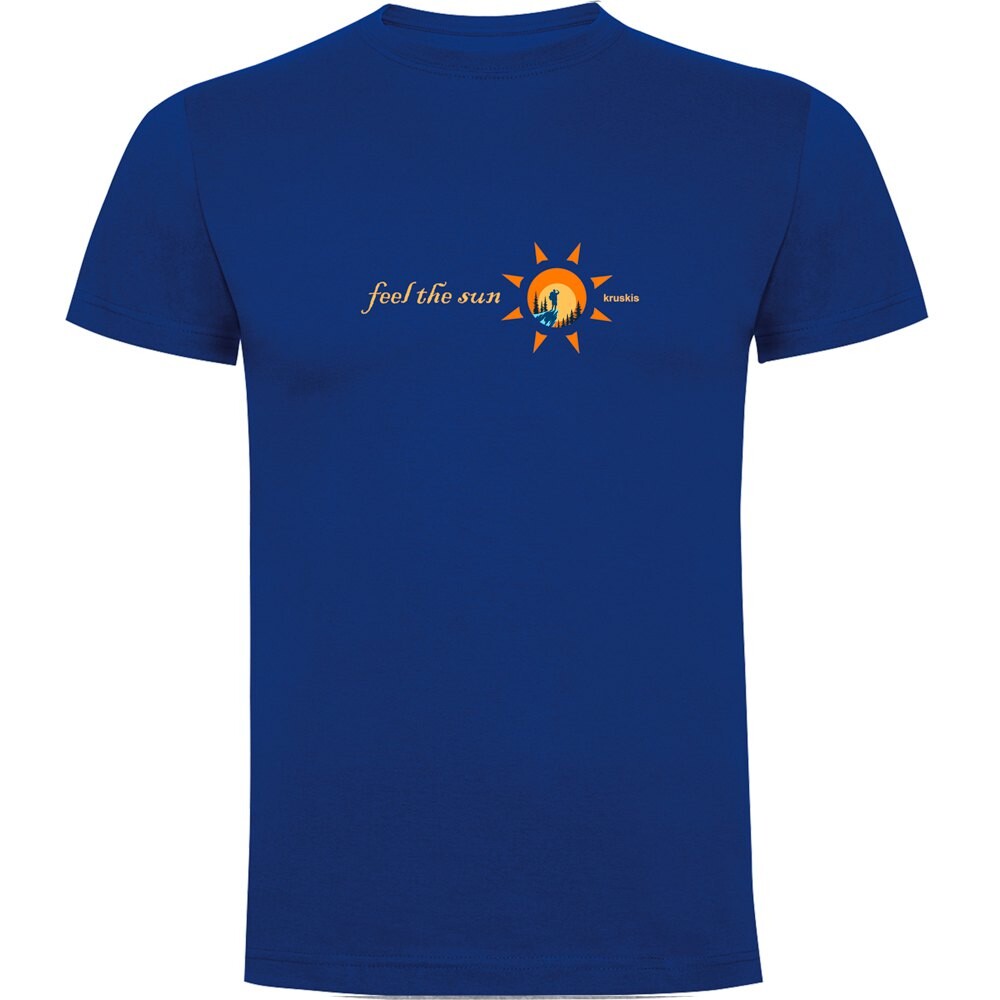 

Футболка с коротким рукавом Kruskis Feel The Sun, синий