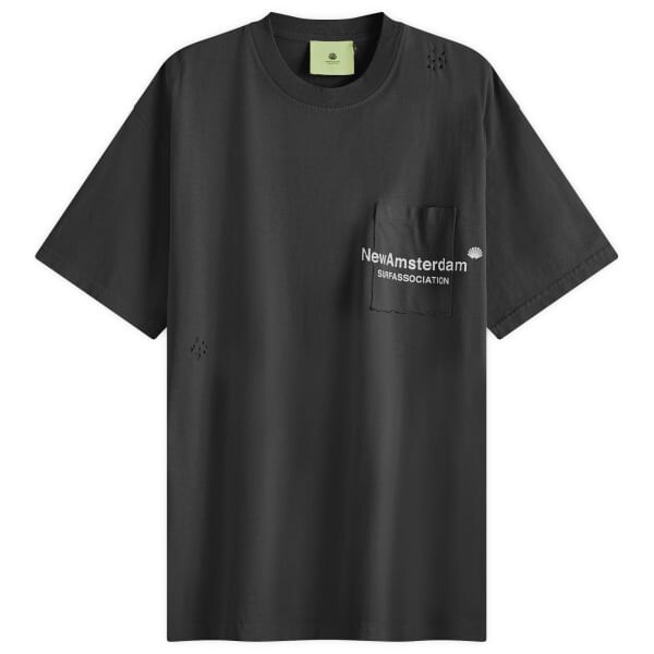 

Новая футболка с карманом Amsterdam New Amsterdam Surf Association, черный