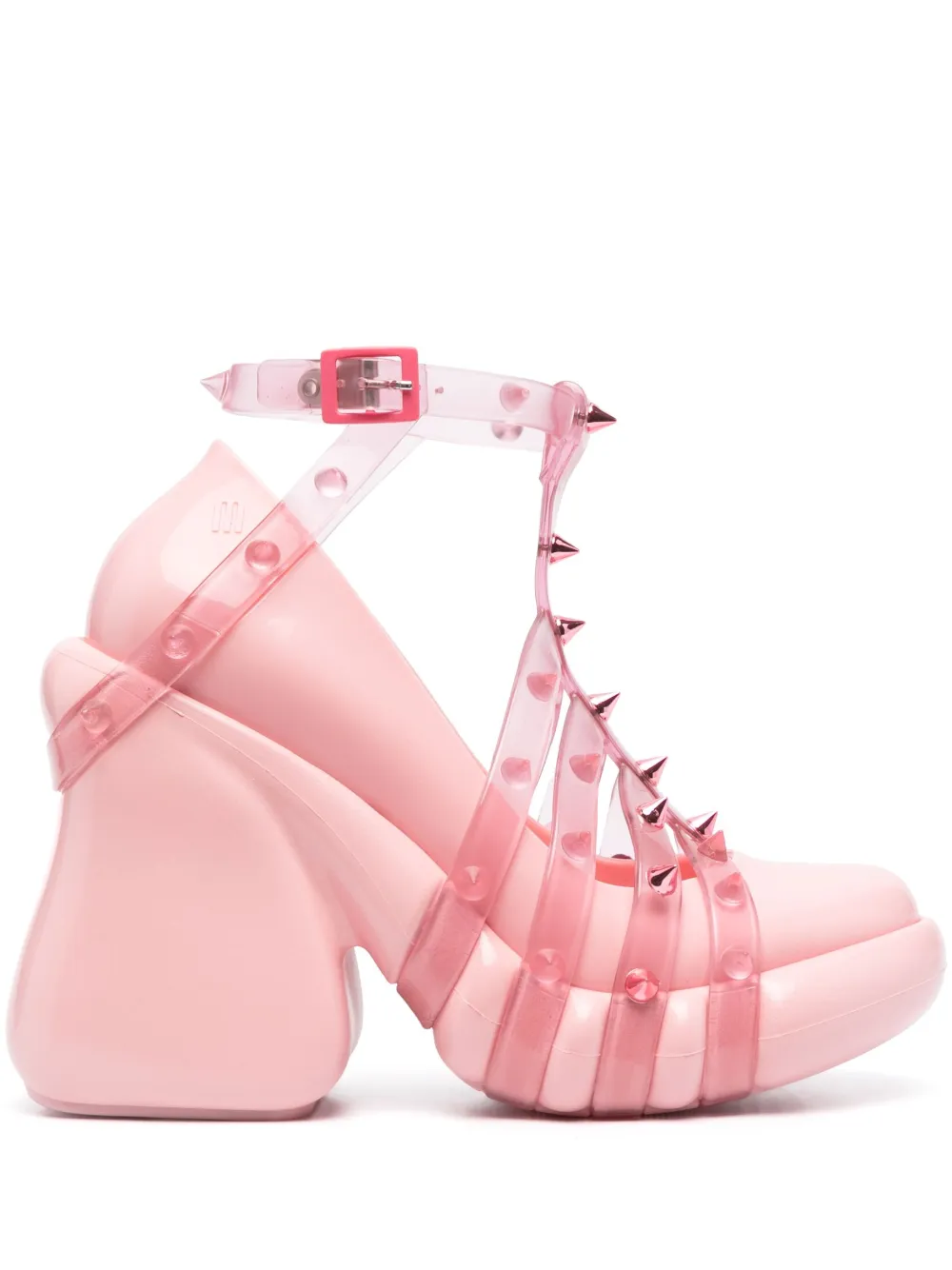 Туфли Punk Love на платформе из коллаборации с Melissa Jean Paul Gaultier, розовый