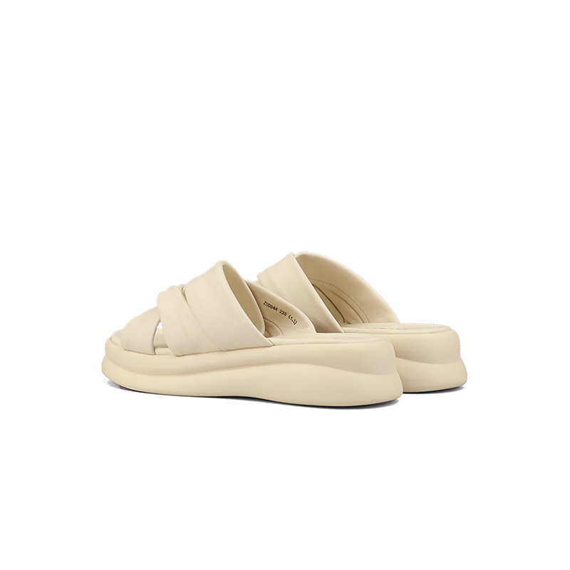 ZSBELLA Женские пляжные сандалии абрикосово-бежевые, цвет Beige — фото 4