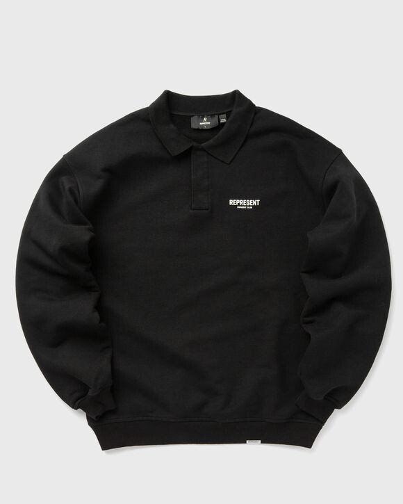 

Толстовка Represent Represent Owners Club Ls Polo Sweat, черный