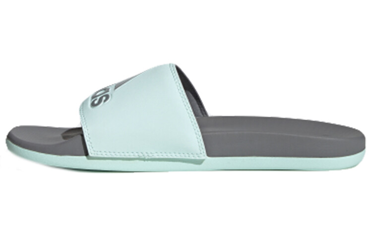 Шлепанцы серии Adilette женские зеленые/серые Adidas