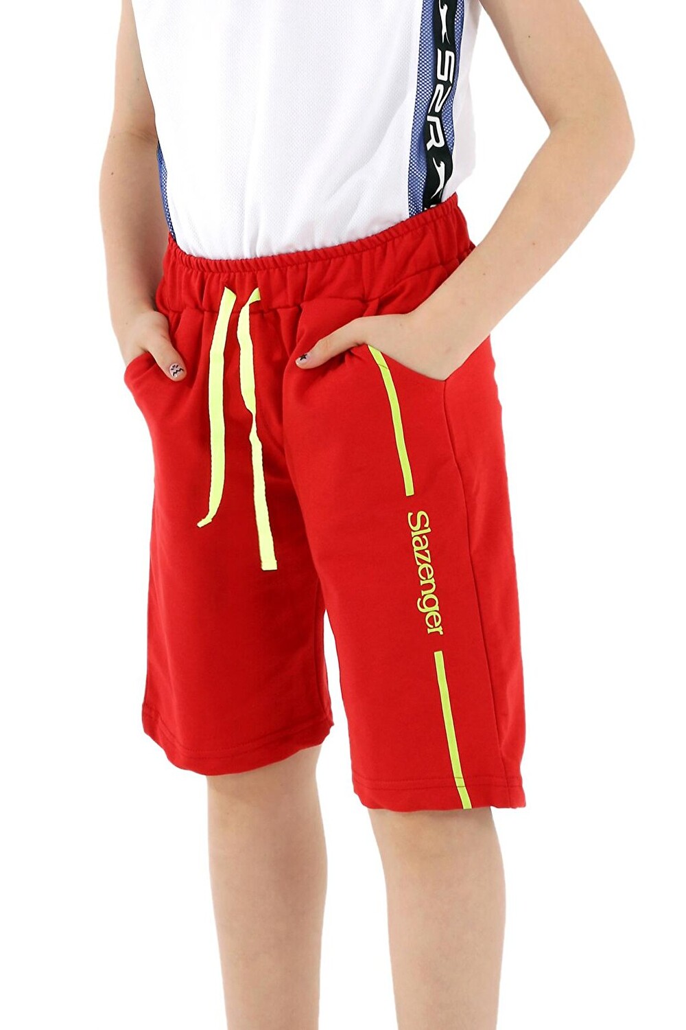 

Шорты PECE для мальчиков красные SLAZENGER, Красный, Шорты PECE для мальчиков красные SLAZENGER