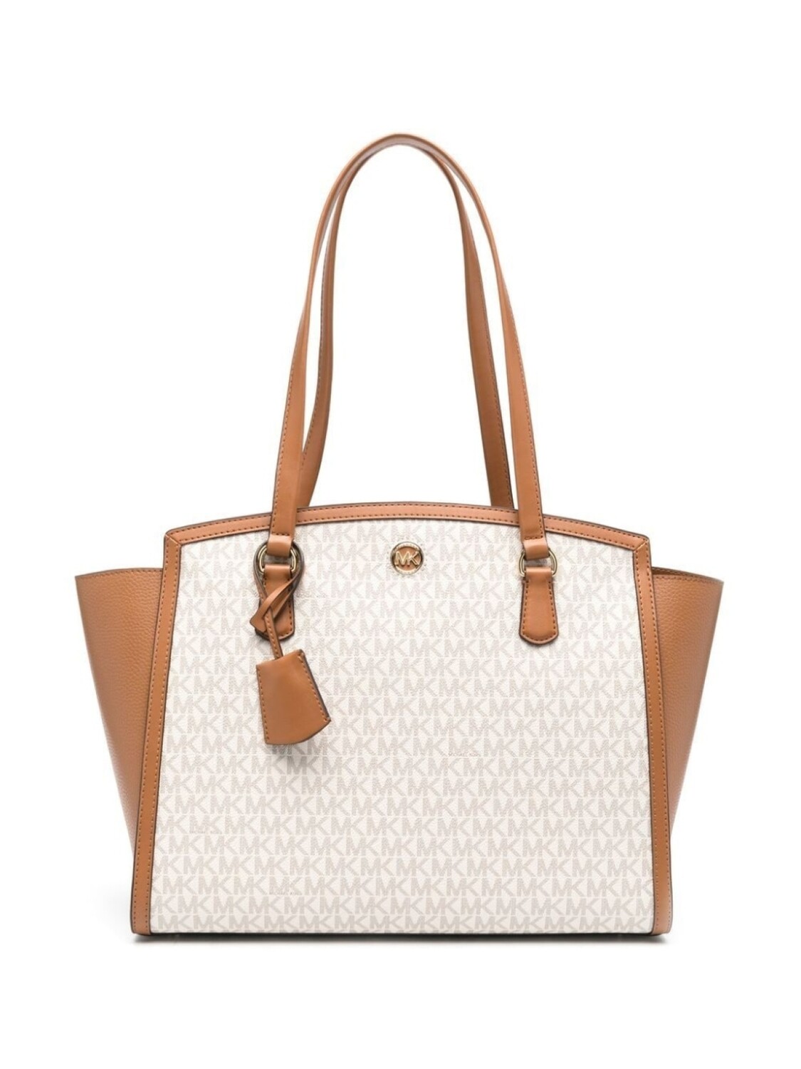 

Michael Kors большая сумка-тоут Chantal с логотипом, нейтральный цвет