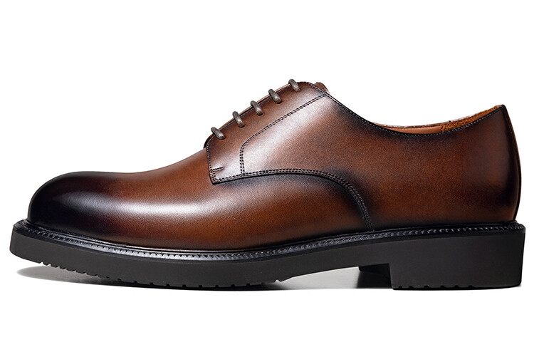 

Туфли Men"s Casual Men Low-Top Dark Brown Zuti