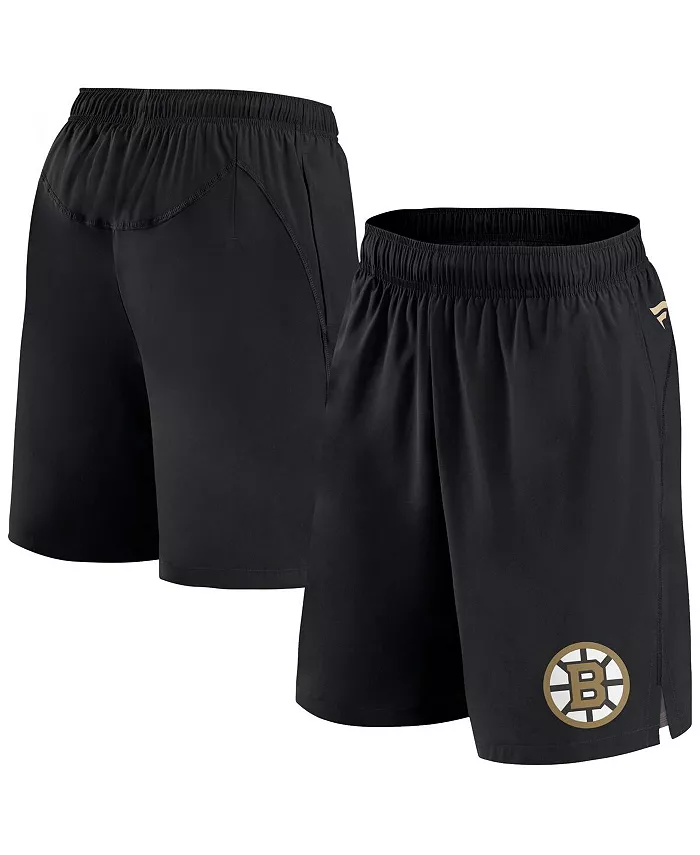 

Мужские шорты Boston Bruins Authentic Pro Tech черного цвета Fanatics