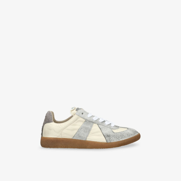 Кроссовки Maison Margiela низкие комбинированные, бежевый
