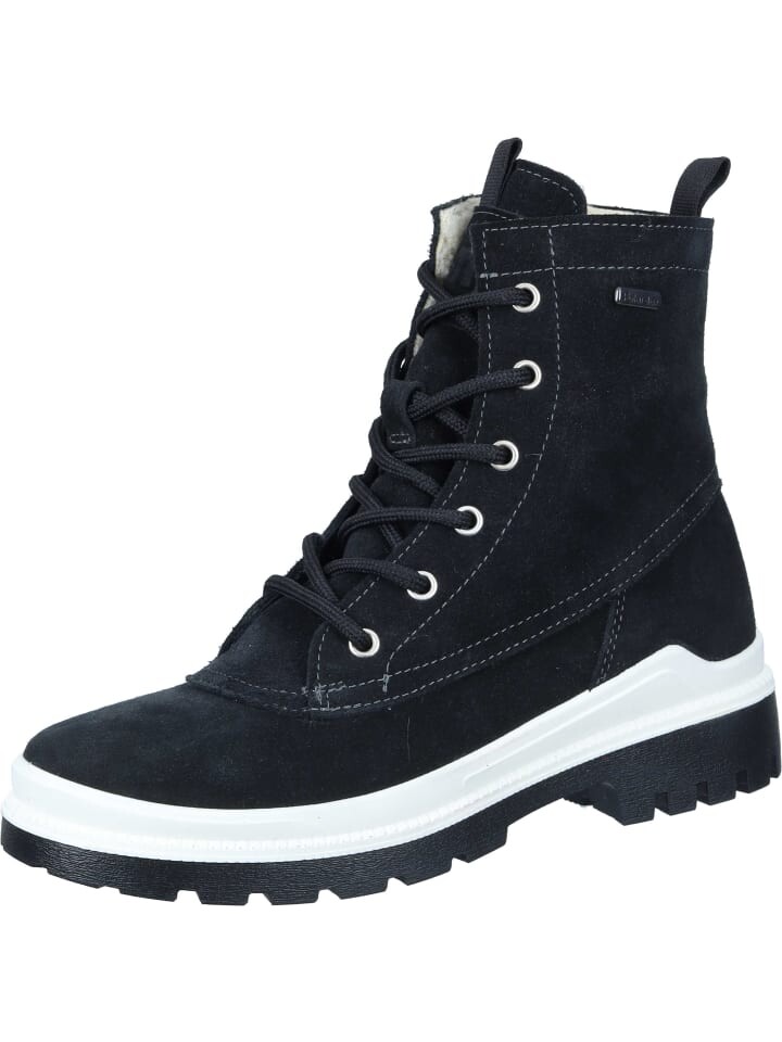 Ботильоны manitu Freizeit Stiefeletten, черный