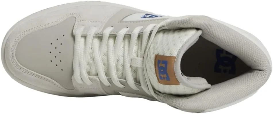 Мужские кроссовки DC Shoes Manteca 4 Hi Trainers, белый/синий — фото 3
