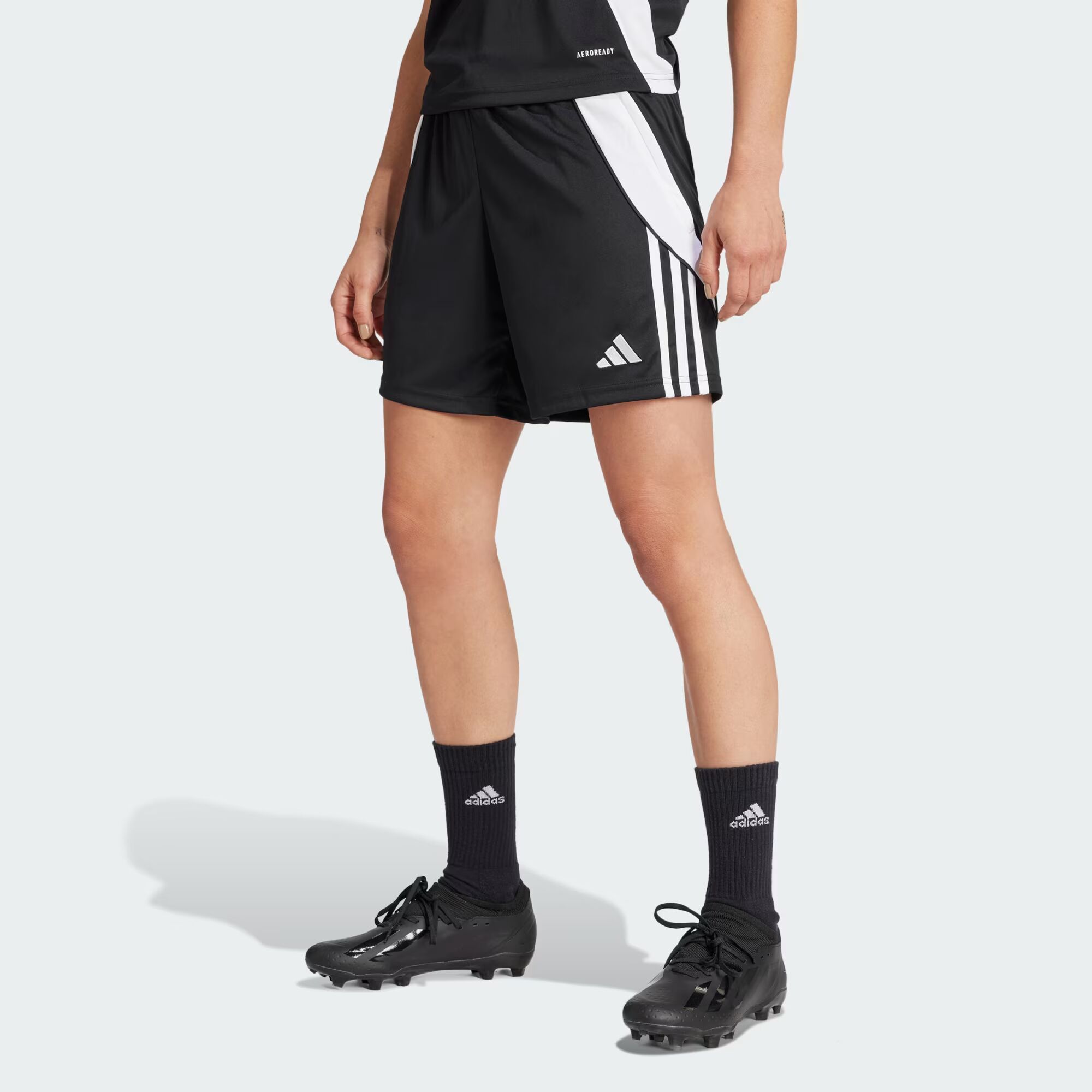 

Тренировочные шорты Tiro 24 Adidas, цвет Black/White