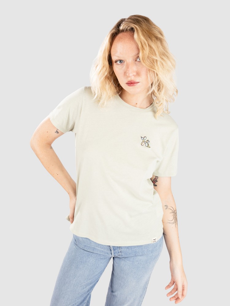 

Футболка Iriedaily Puffy Dog T-Shirt, light sage, Зеленый, Футболка Iriedaily Puffy Dog T-Shirt, light sage