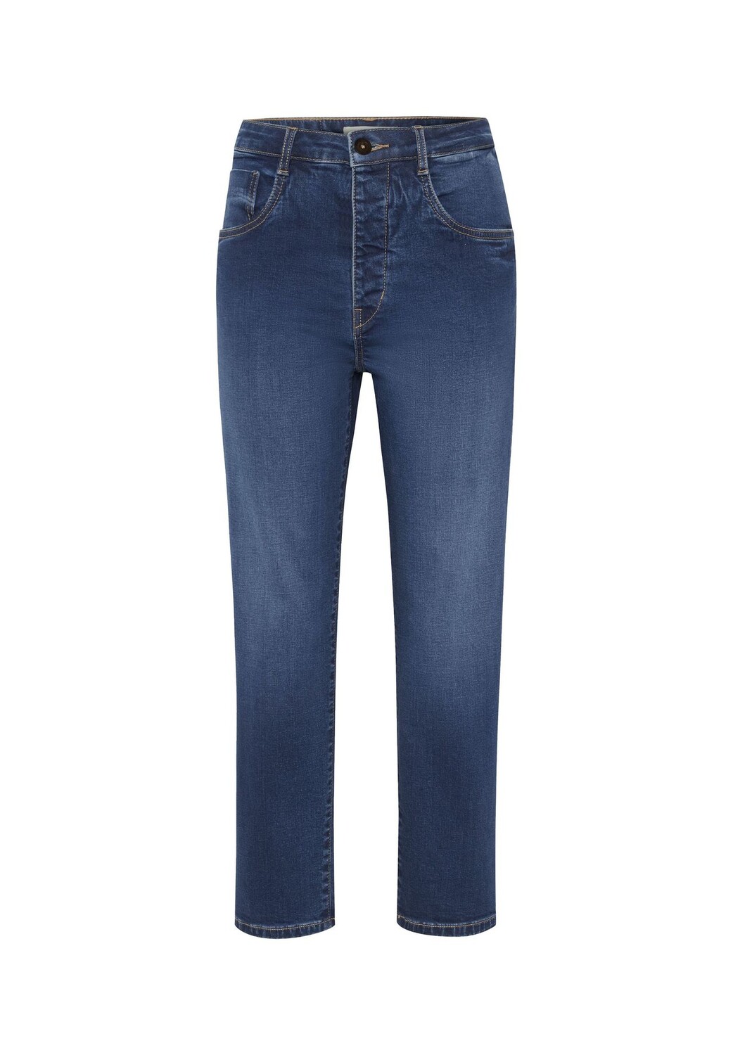 

Джинсы комфортного кроя длиной до щиколотки DETTO FATTO, цвет 45 Medium Blue