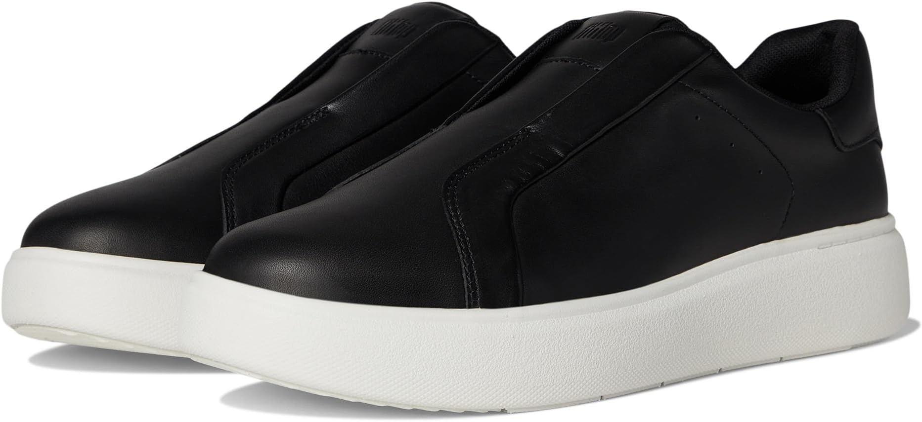 Кроссовки FitFlop Rtg Leather Laceless Sneakers, черный