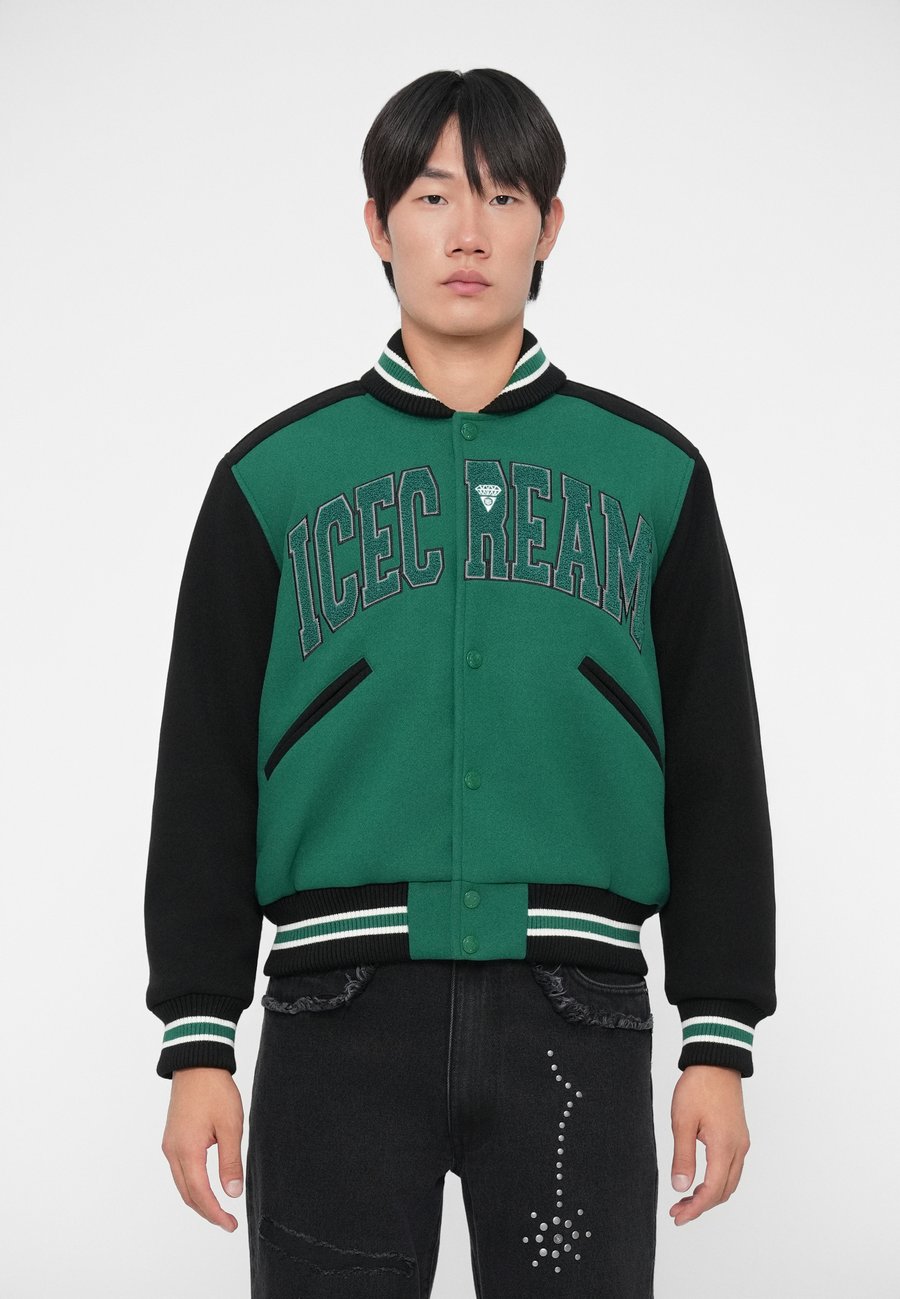 

Куртка Icecream COLLEGE VARSITY JACKET, Green/Black/Green