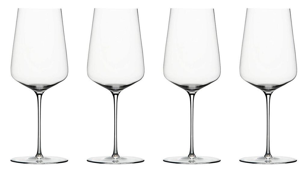 

Набор Zalto из 4 универсальных бокалов, фужеров для вина, 11302 x 2, Glasmanufaktur Denk'Art + бесплатный набор из 4 соломинок EKM Living из нержавеющей стали