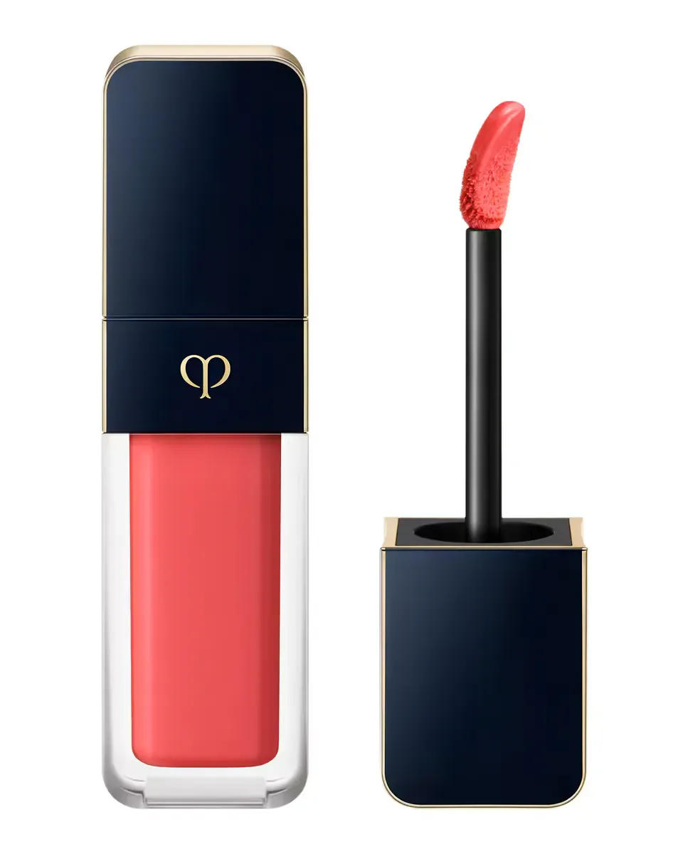 Помада Cream Rouge Shine Clé De Peau Beauté, Plumeria Apricot 202