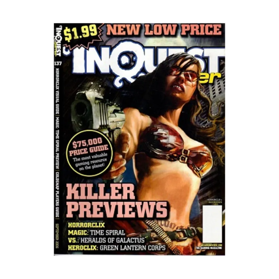 

Журнал #137 "Time Spiral, Heralds of Galactus, Green Lantern Corps", InQuest Gamer Magazine