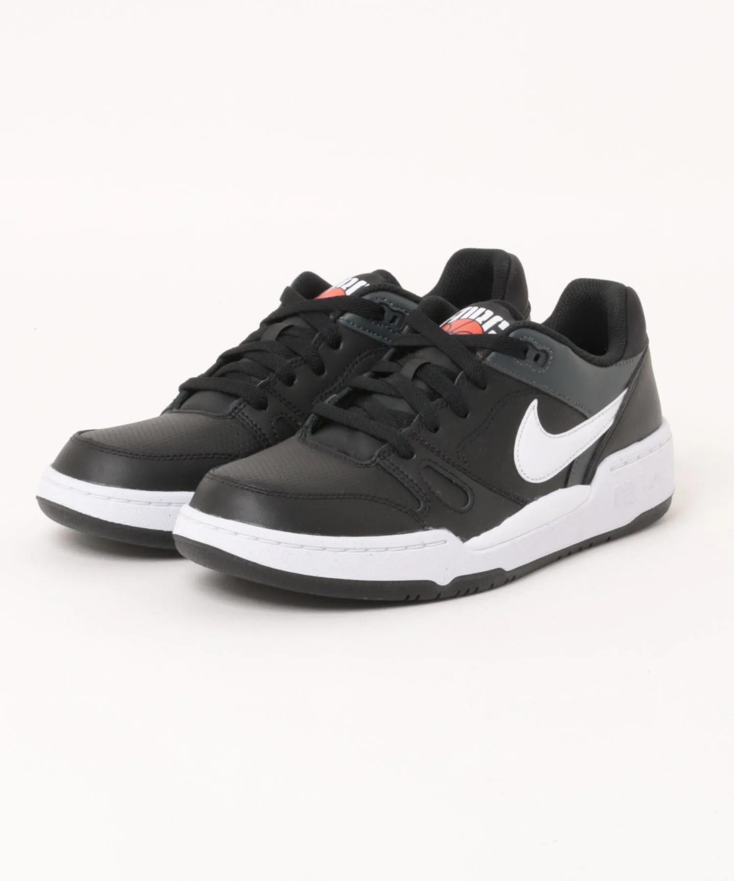 Мужские кроссовки Nike Full Force LO универсальные черно-белые