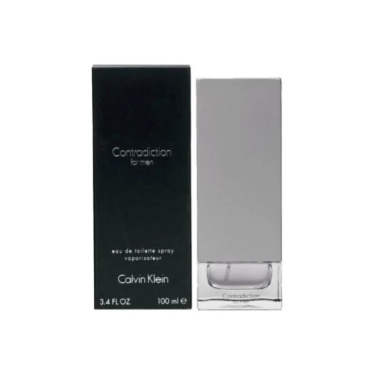 Calvin Klein Contradiction Men's Eau Perfume Aromatic Eau De Toilette 100ml