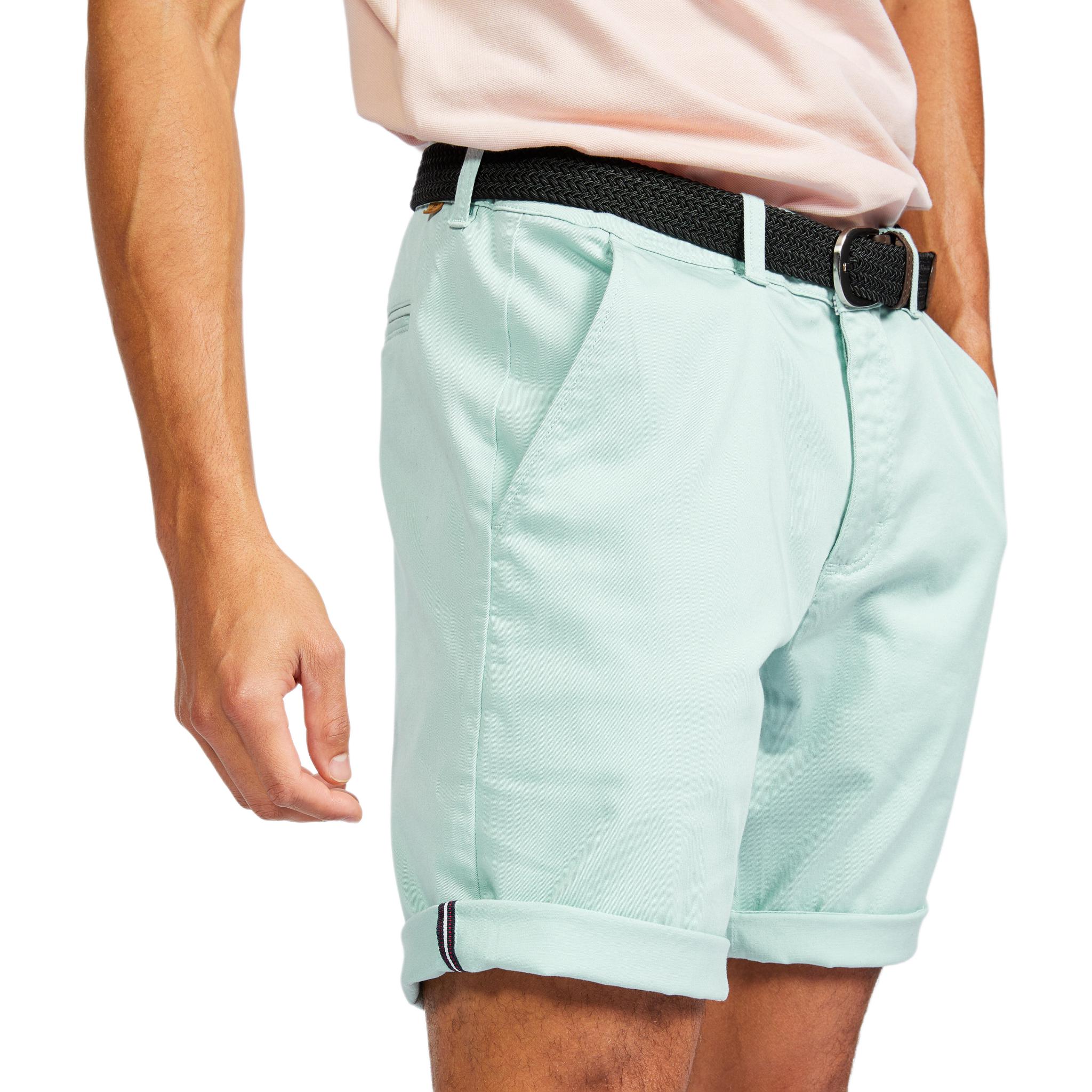 

Повседневные шорты мужские светло-зелёные DECATHLON