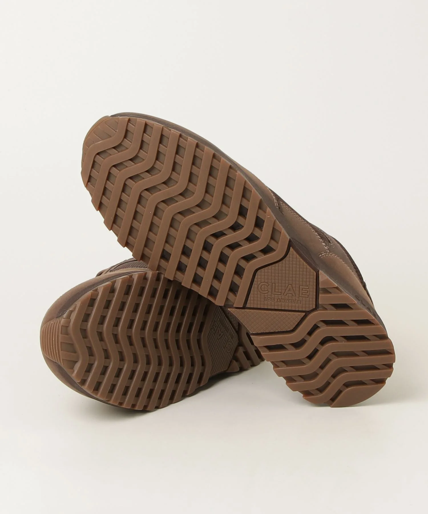 Мужские кроссовки CLAE Joshua LA16 из рециклированной ткани коричневые — фото 3