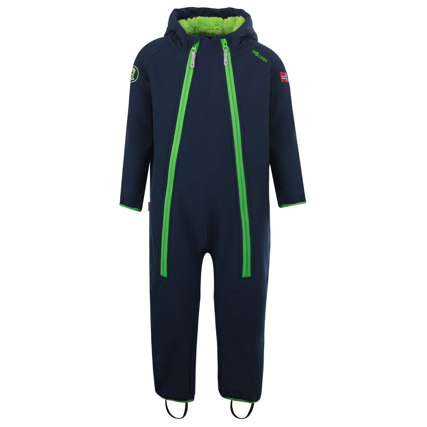 

Комбинезон Trollkids Nordkapp Overall, цвет Navy/Green