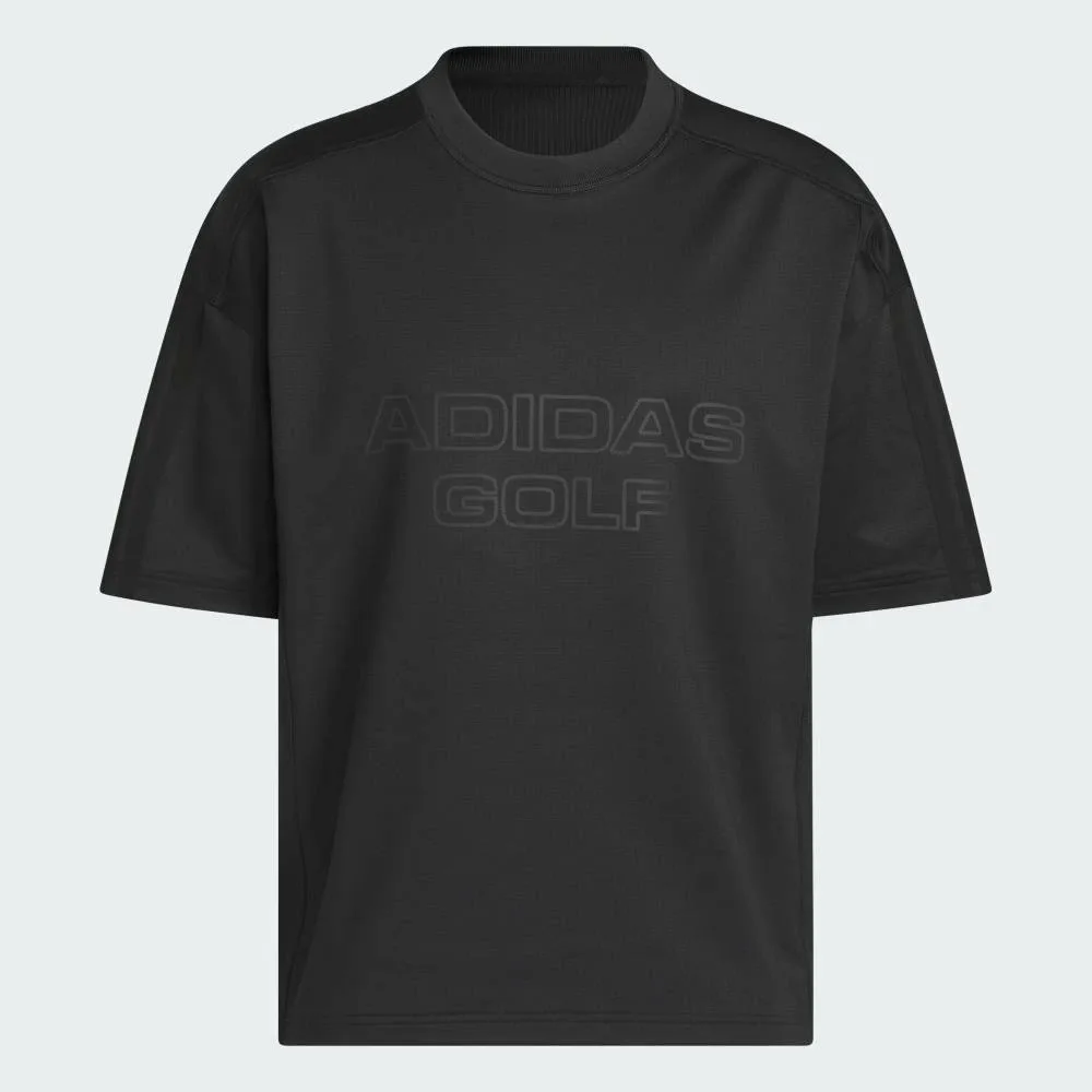 Толстовка Beyond с коротким рукавом и круглым вырезом Adidas, black — фото 4